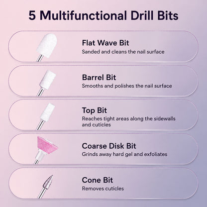 Electric Nail File for Professional Nail Care
