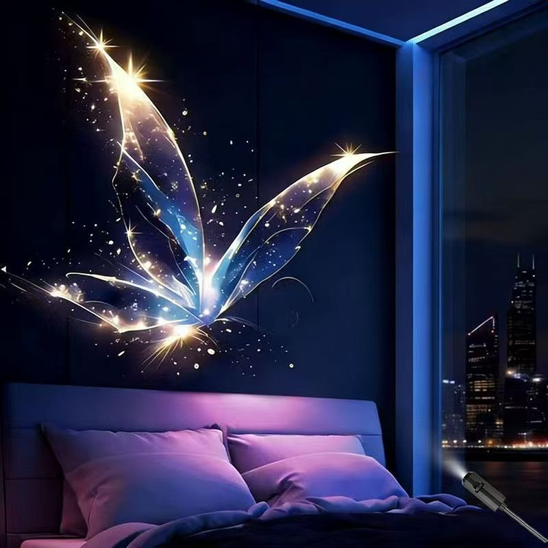 3D Butterfly Projection Lamp – Dreamy  Night Light