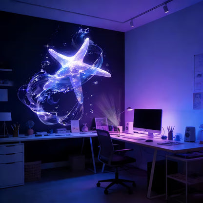 3D Butterfly Projection Lamp – Dreamy  Night Light