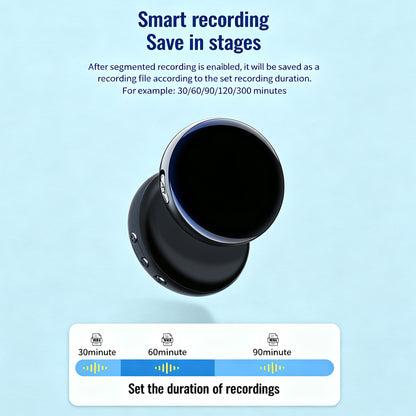 Smart Voice Recorder – One-Touch Recording with Noise Reduction