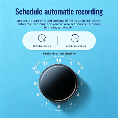 Smart Voice Recorder – One-Touch Recording with Noise Reduction