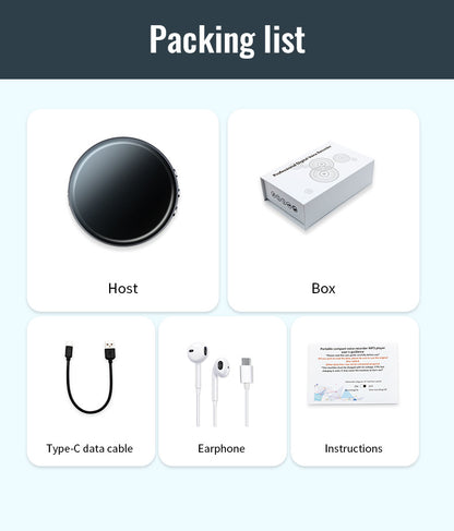 Smart Voice Recorder – One-Touch Recording with Noise Reduction