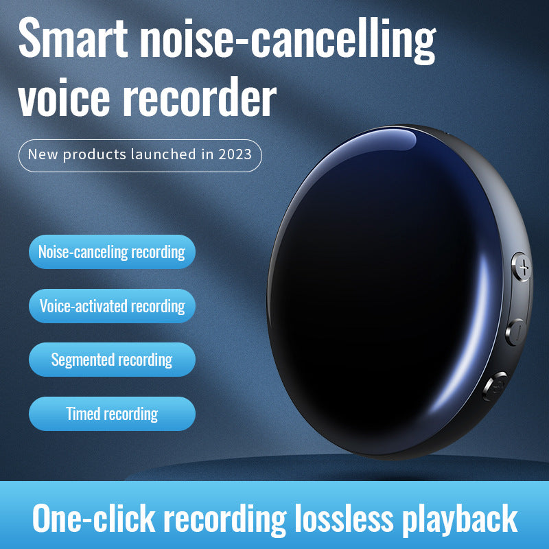 Smart Voice Recorder – One-Touch Recording with Noise Reduction
